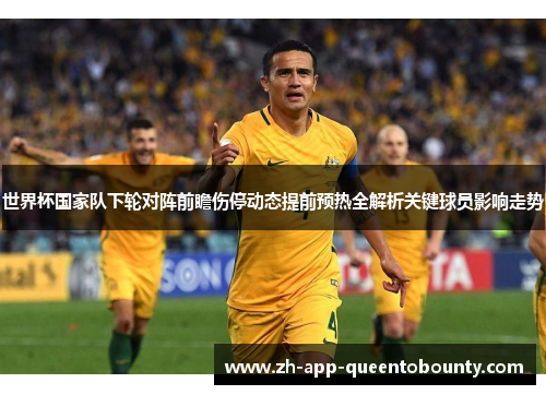世界杯国家队下轮对阵前瞻伤停动态提前预热全解析关键球员影响走势 世界杯国家队下轮对阵前瞻伤停动态提前预热全解析关键球员影响走势